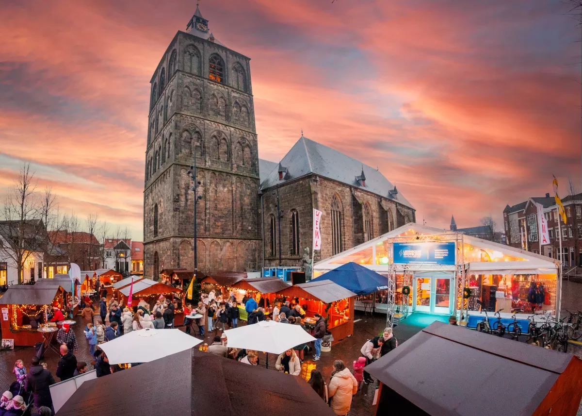 Avondsfeer in Oldenzaal